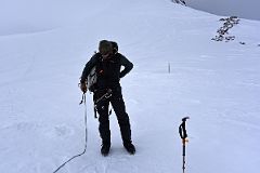 02A Guide Josh Hoeschen Is Ready To Lead The Summit Day Climb In Overcast, Calm And Warm -25C Weather At Mount Vinson High Camp.jpg